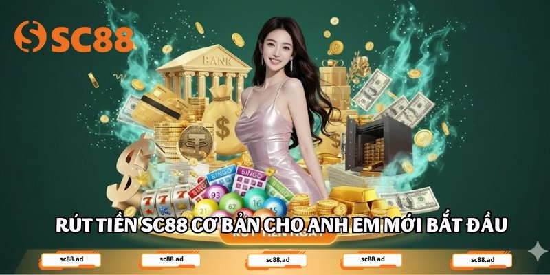 Rút tiền SC88 cơ bản cho anh em mới bắt đầu